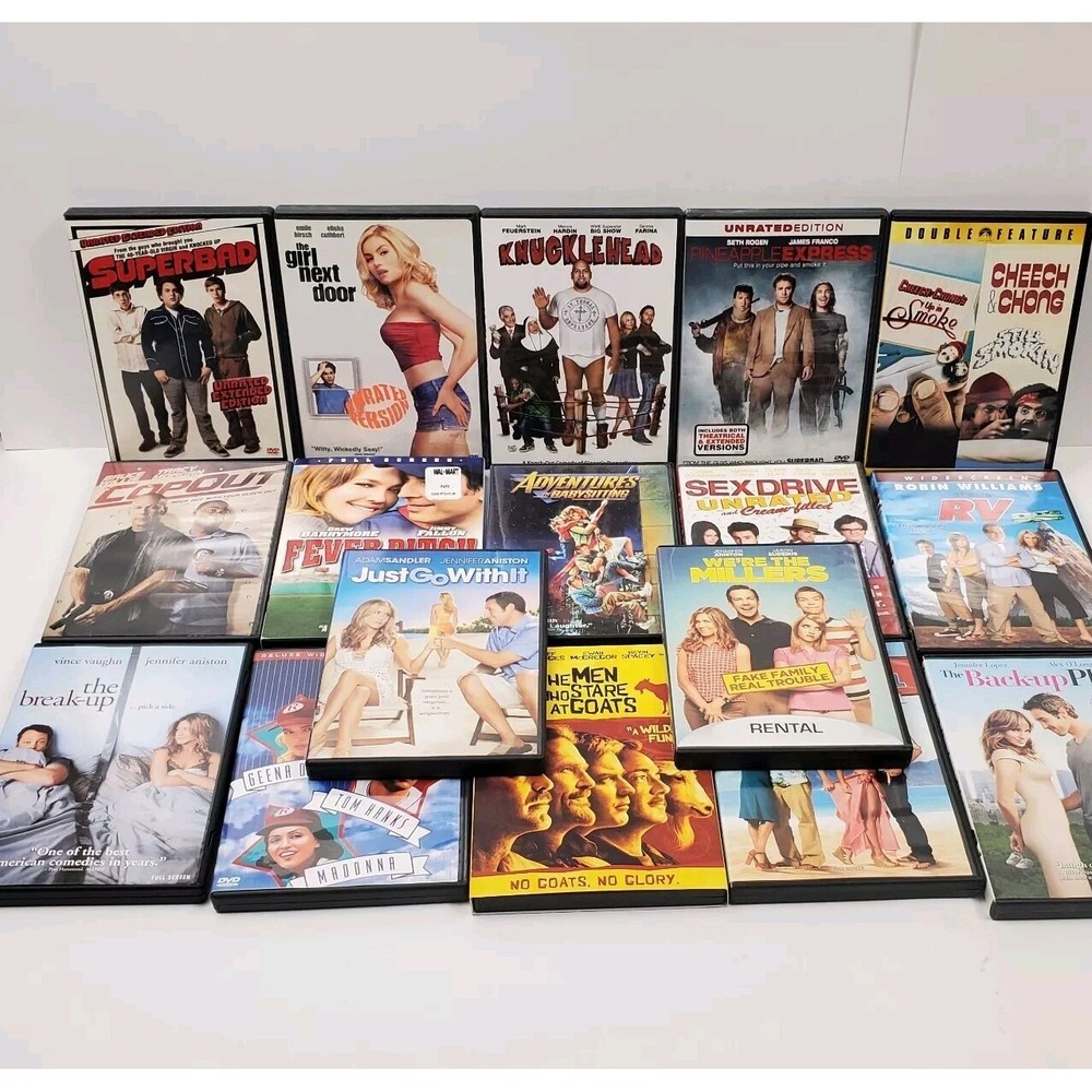 DVD Lot Rom Com Movies Romantic Comedy Chick Flick Family Night‎ Bulk Bundle